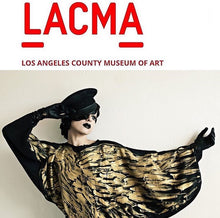 Load image into Gallery viewer, Valerj Pobega Black and Gold Phoenix scarf