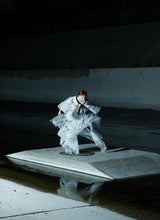 Load image into Gallery viewer, Valerj Pobega Hero Words White Short Cape